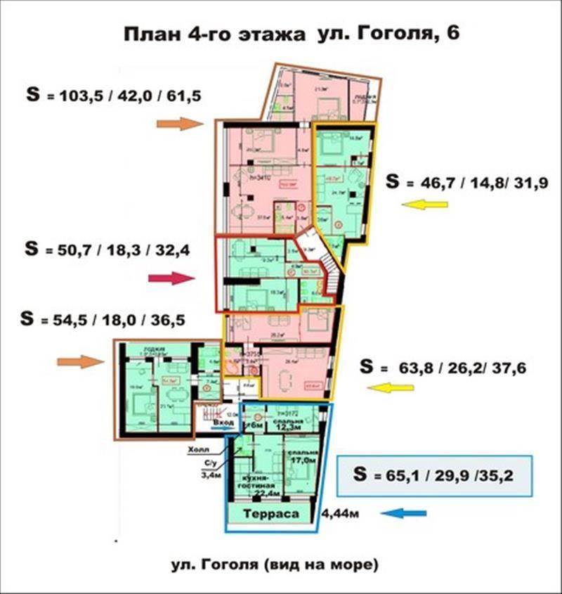 Продам квартиру. Одеська область, Одеса, Гоголя