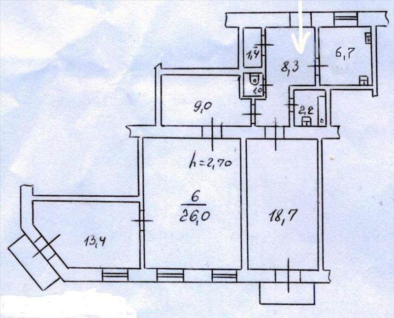 Продам квартиру. Одеська область, Одеса, Новосельского