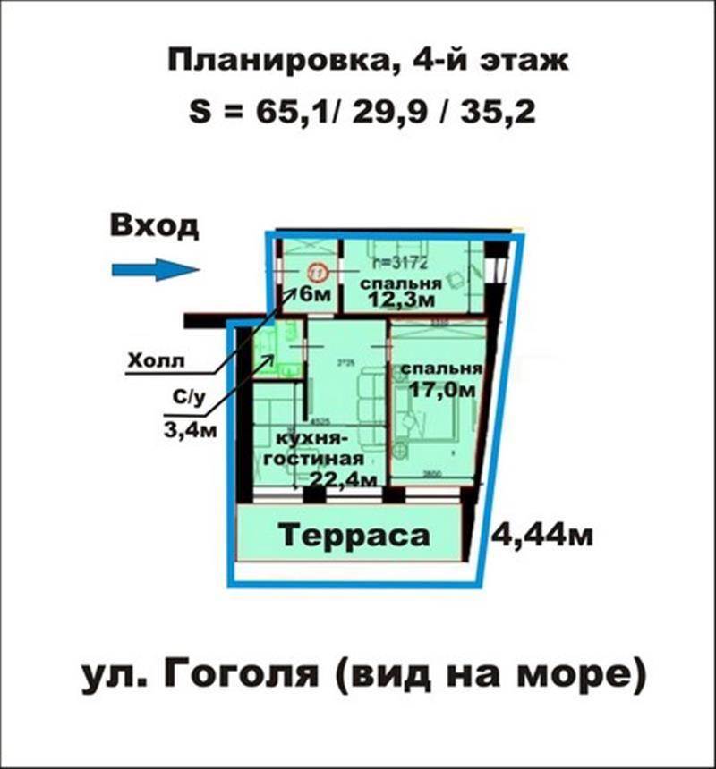 Продам квартиру. Одесская область, Одесса, Гоголя