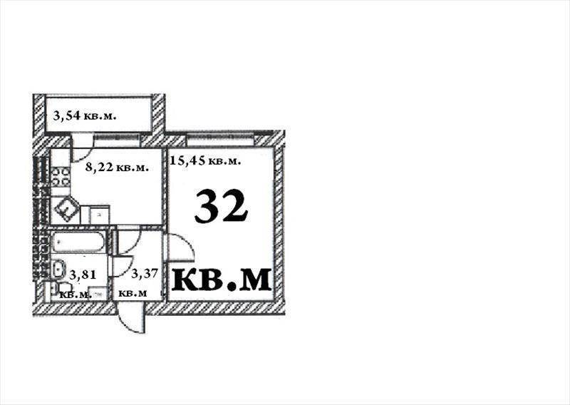 Продам квартиру. Киевская область, Крюковщина, Загородная