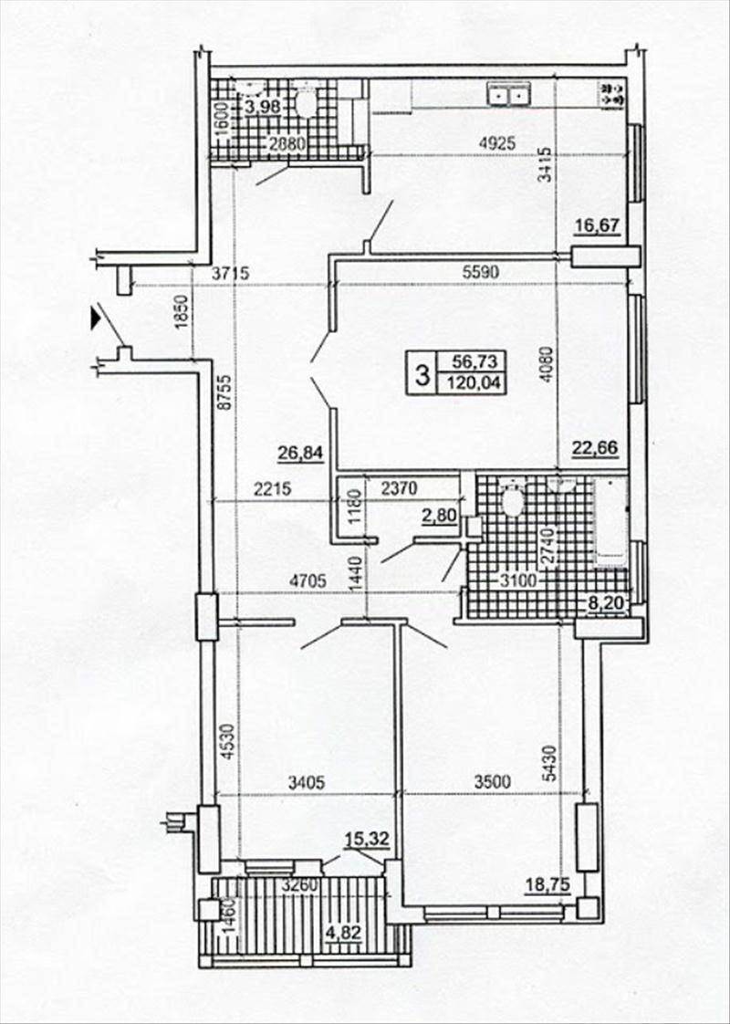 Продам квартиру. Киевская область, Киев, Тычины 18Б