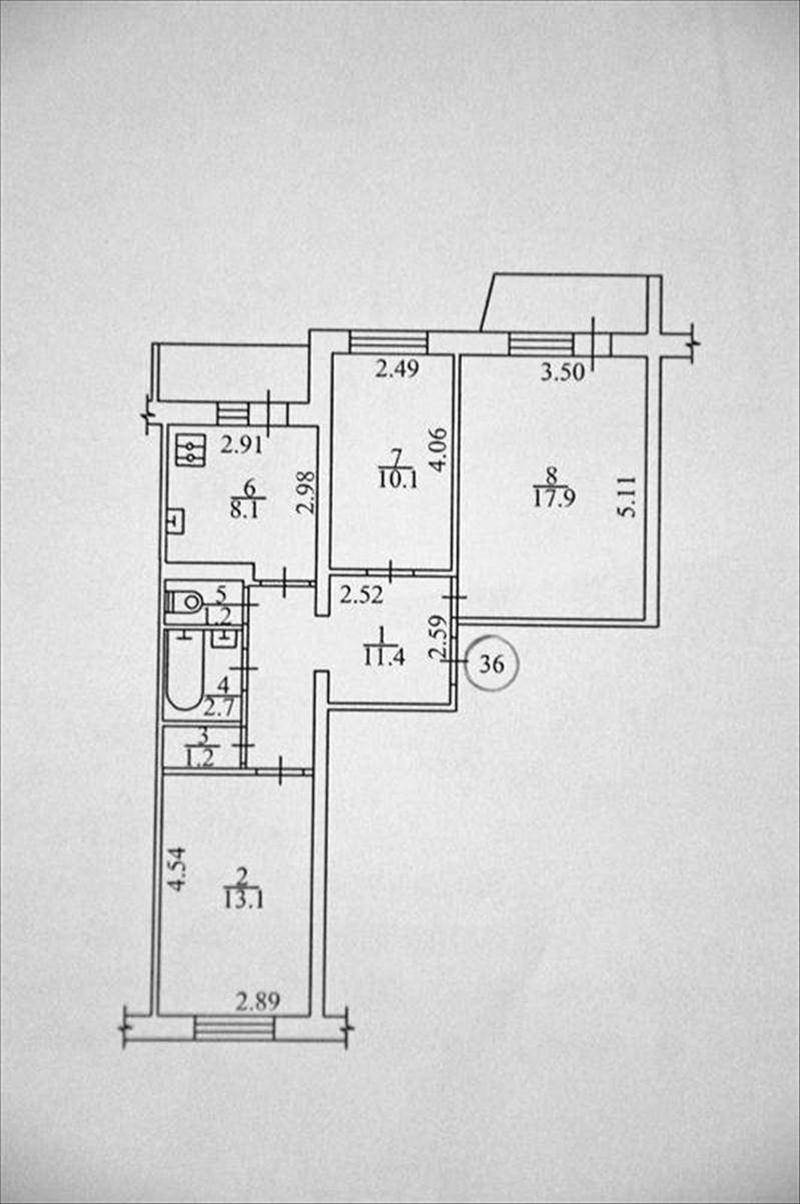 Продам квартиру. Киевская область, Киев, Дарницкий район, Ахматовой 11