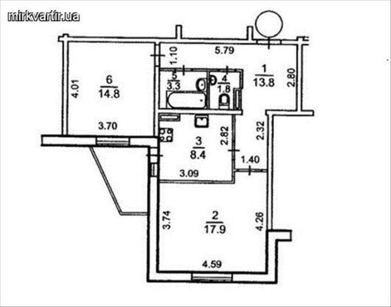 Продам квартиру. Киевская область, Киев, Деснянский район, Милославская, 8а