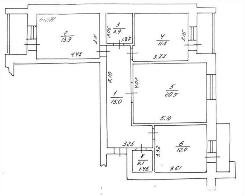 Продам квартиру. Киевская область, Чубинское, Погребняка,13