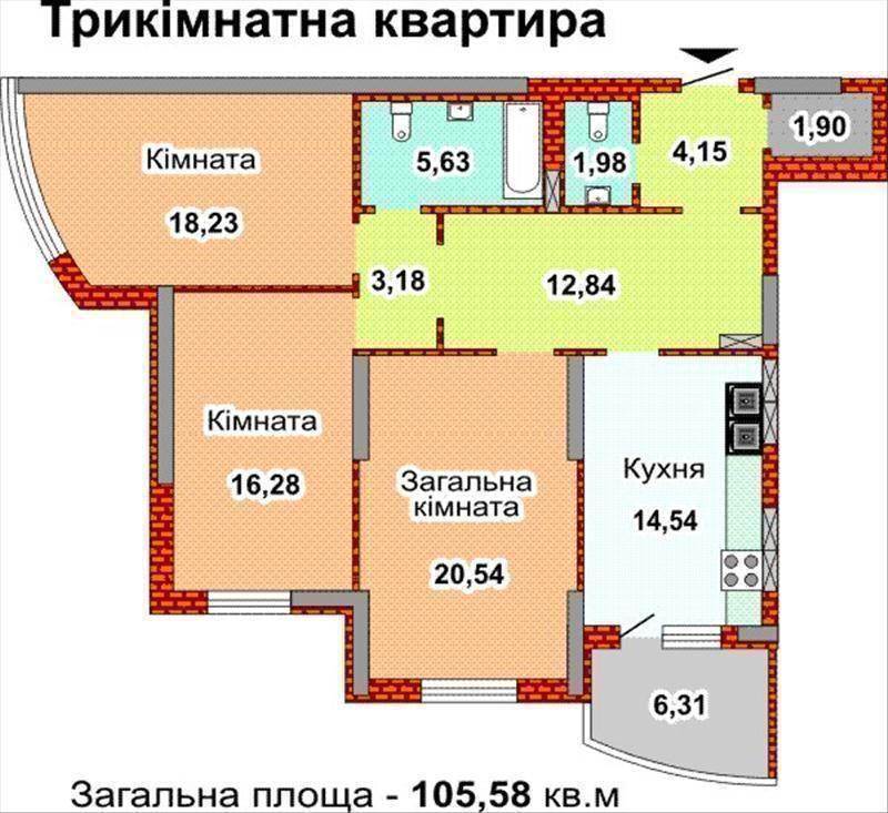 Продам квартиру. Київська область, Київ, Дарницький район, Драгоманова сп 1 2 3 Киевгорстрой