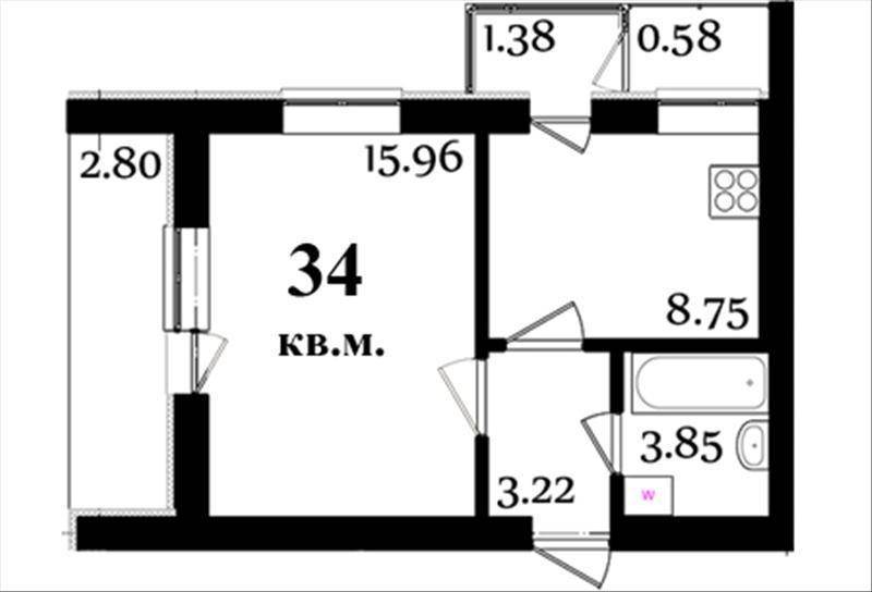 Продам квартиру. Киевская область, Вишневое, Вишневое