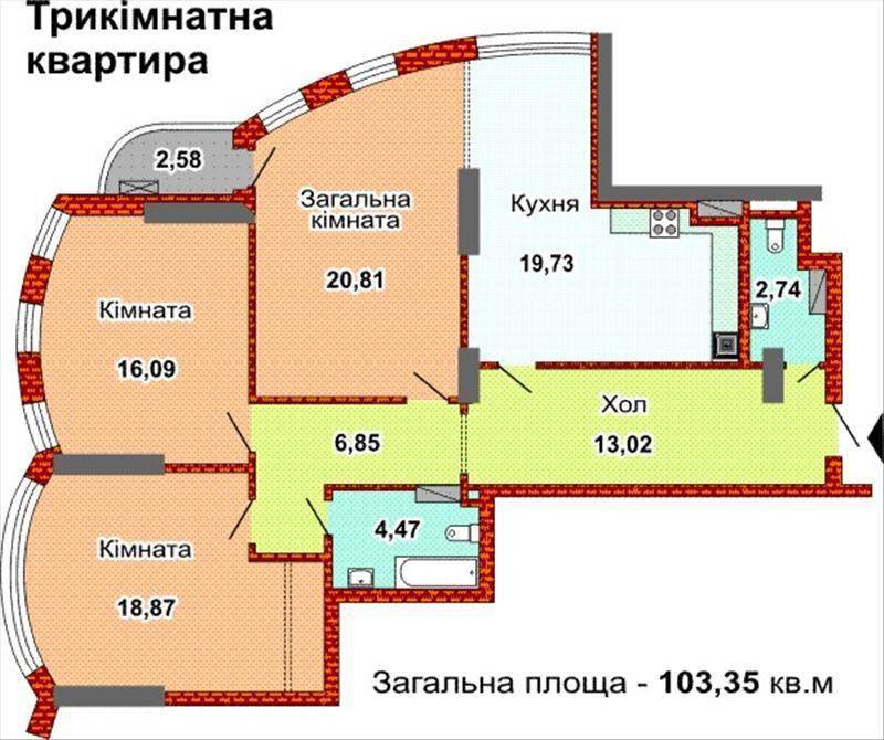 Продам квартиру. Киевская область, Киев, Днепровский район, Воссоединения пр.