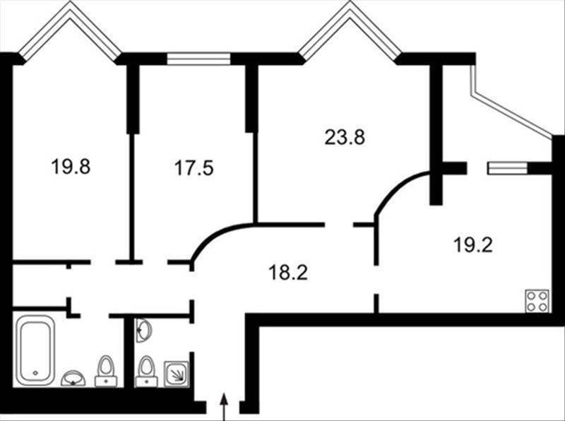 Продам квартиру. Київська область, Київ, Печерський район, Щорса, 32Г